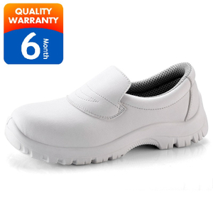 Hotel Womens Kitchen White Hospitality Steel Toe Jurulatih Kasut Kerja Sneakers 