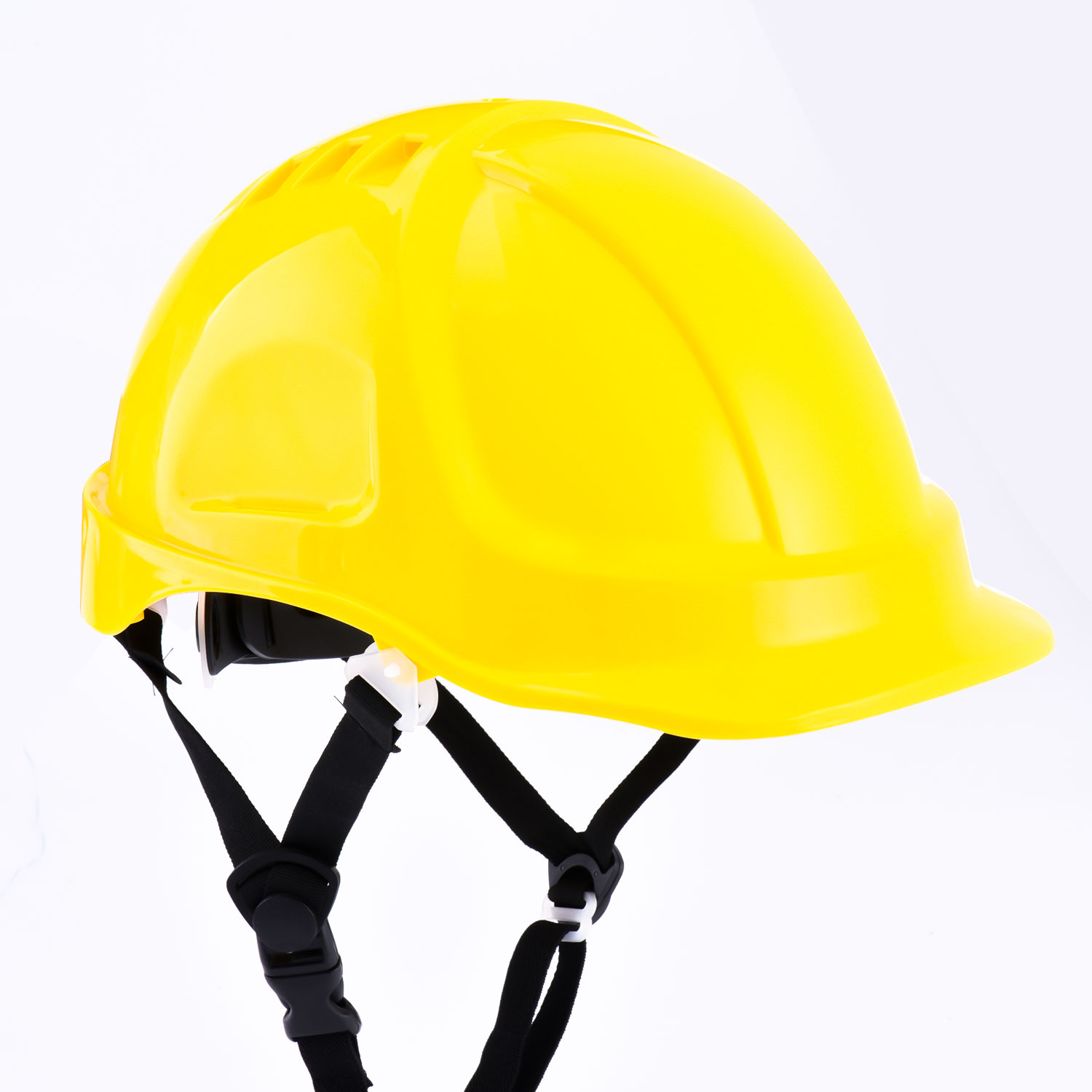 Topi Keledar Kerja Keselamatan Kuning W-037