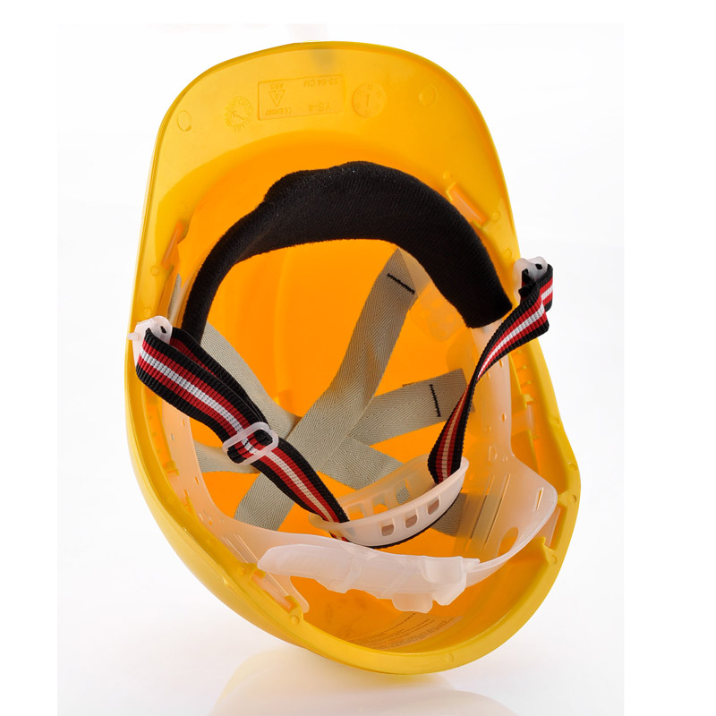 Topi keledar Keselamatan yang Diluluskan CE W-018 Kuning