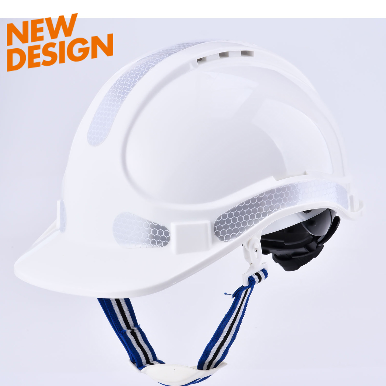 Pita Reflektif untuk Topi Keledar Putih W-018 Reflektif