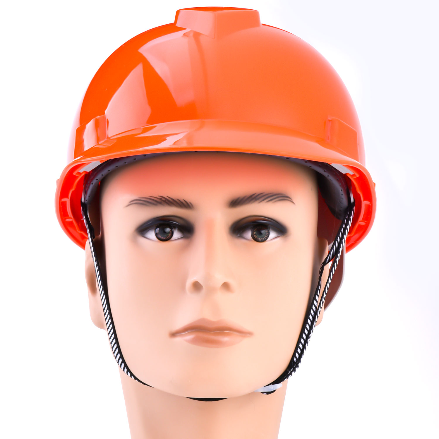 Topi Keledar Keselamatan Kerja Pembinaan W-003 Orange