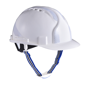 Topi Keledar Keselamatan Pelombong W-036 Putih
