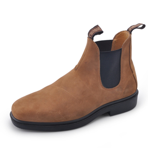 Kasut Keselamatan Slip Pada Coklat M-8316