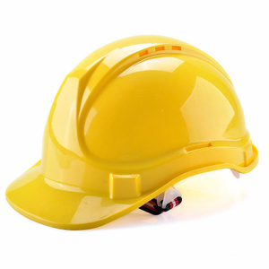 Topi keledar Keselamatan yang Diluluskan CE W-018 Kuning